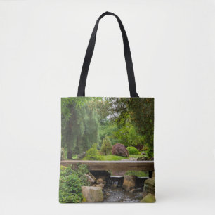 Friedlicher Frühlingsbach Tasche