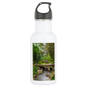 Friedlicher Frühlingsbach Trinkflasche