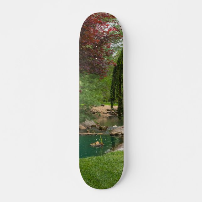 Friedlicher Garten Skateboard (Vorne)