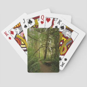 Friedlicher Grünwaldweg Washington Spielkarten