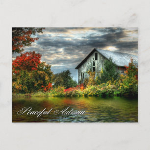 friedlicher Herbst - Postkarte