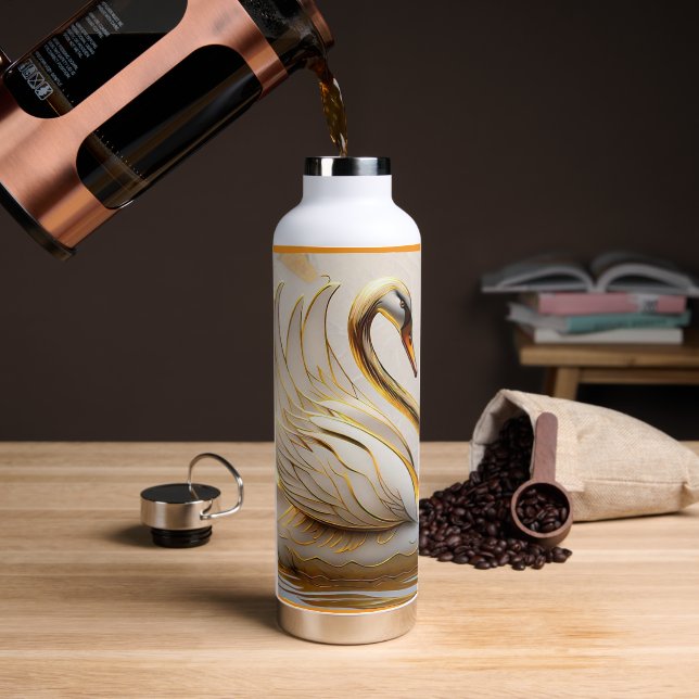 "Friedlicher Morgenruhm" Trinkflasche (Kaffee)