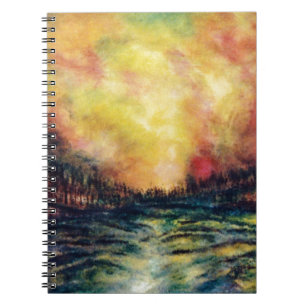 Friedlicher Pfad Notizblock