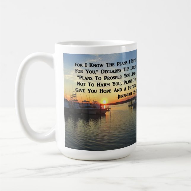 FRIEDLICHER SONNENANSCHLUSS AM SEE KAFFEETASSE (Links)