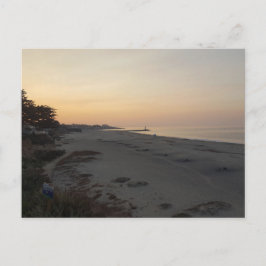 Friedlicher Strand Postkarte