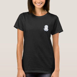 Friedlicher süßer Geist in der Lotussitz-Yoga-Pose T-Shirt