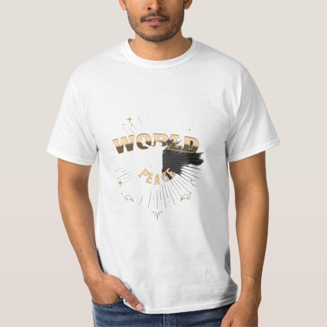 friedlicher T - Shirt (Vorderseite)