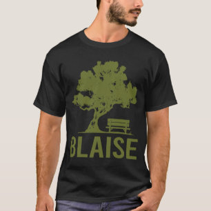 Friedlicher Tag - Blaise Name T-Shirt
