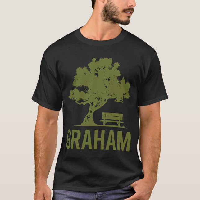 Friedlicher Tag - Name Graham T-Shirt (Vorderseite)