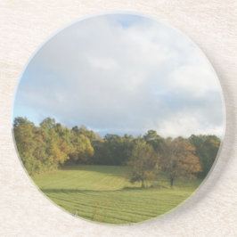 Friedliches Blue Ridge Mountain Valley Getränkeuntersetzer