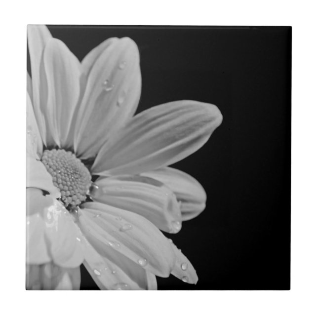 Friedliches Blumen Fliese (Vorderseite)