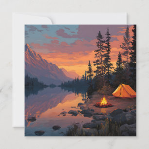 Friedliches Camping am Bergsee Karte