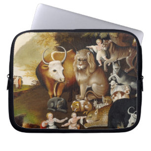 Friedliches Königreich, c.1834 (Öl auf Leinwand) Laptopschutzhülle
