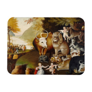 Friedliches Königreich, c.1834 (Öl auf Leinwand) Magnet