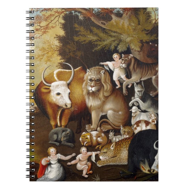 Friedliches Königreich, c.1834 (Öl auf Leinwand) Notizblock (Vorderseite)