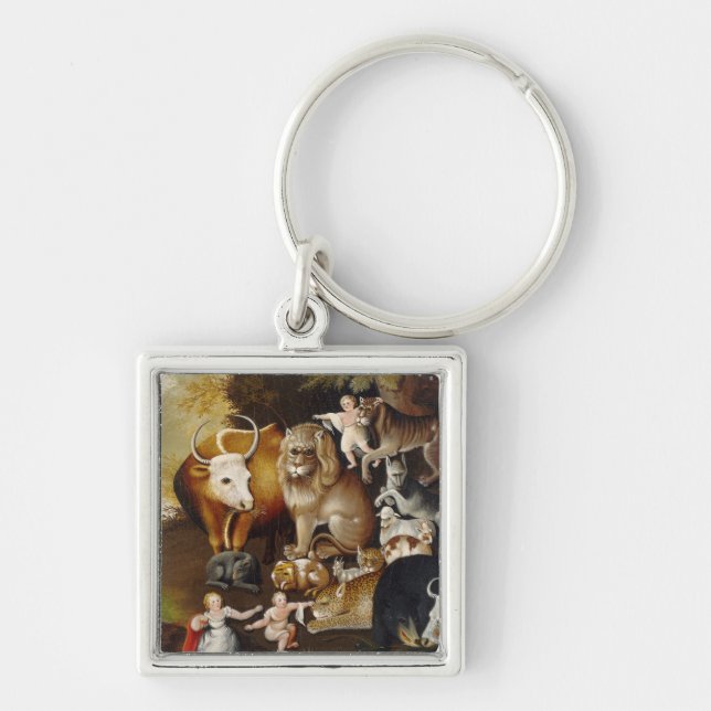 Friedliches Königreich, c.1834 (Öl auf Leinwand) Schlüsselanhänger (Vorne)