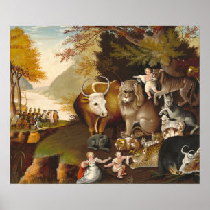 Friedliches Königreich - Edward Hicks Fine Art Pos Poster
