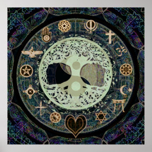 Friedliches Leben Poster