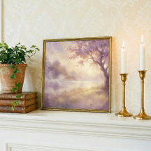Friedliches Soft-Landschaft-Poster