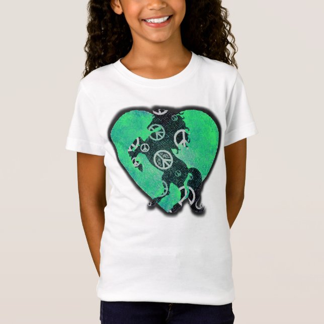 Friedliches Wildpferd! T-Shirt (Vorderseite)