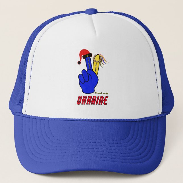 Friedliches Zeichen Truckerkappe (Vorderseite)