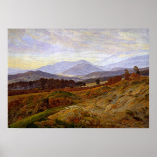 Friedrich - Berge im Riesengebirge Poster