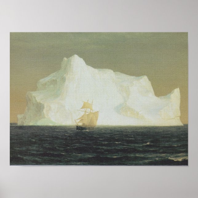 Friedrich Church Landschaftsbild Poster (Vorne)