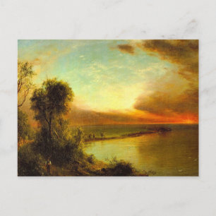 Friedrich Church Landschaftsbild Postkarte