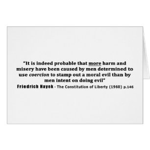 Friedrich Hayek Cite D'Autres Dommages Faits Par L