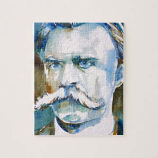 Friedrich nietzsche - Aquarellportrait