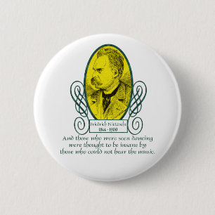 Friedrich Nietzsche Button