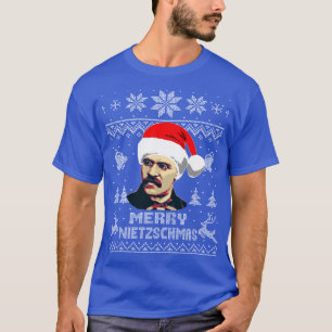 Friedrich Nietzsche Merry Nietzschmas Weihnachten T-Shirt