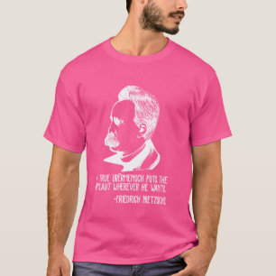 Friedrich Nietzsche Philosophie Deutscher Philosop T-Shirt