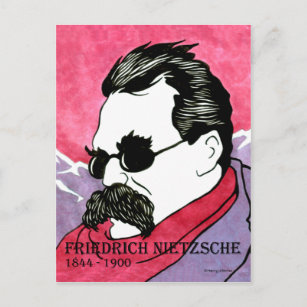 "Friedrich Nietzsche" Postcard Postkarte
