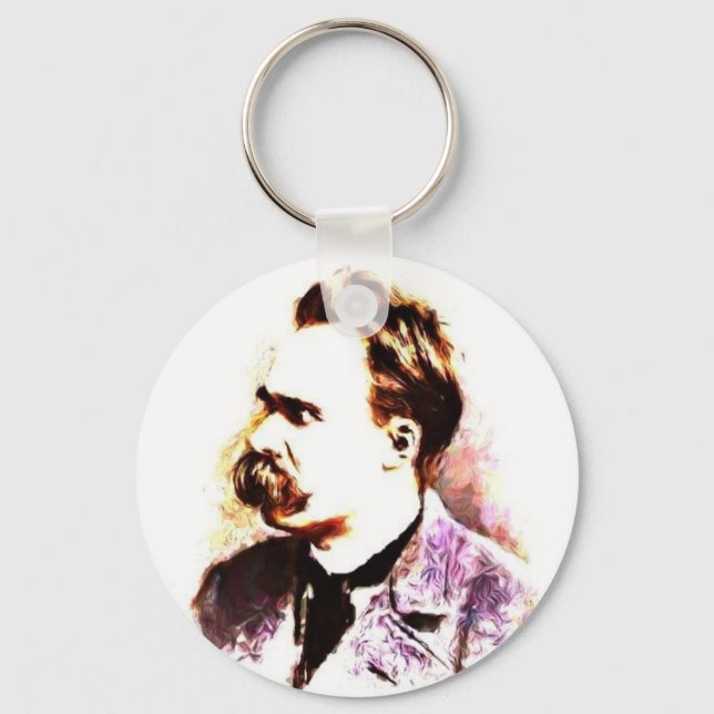 Friedrich Nietzsche Schlüsselanhänger (Vorderseite)