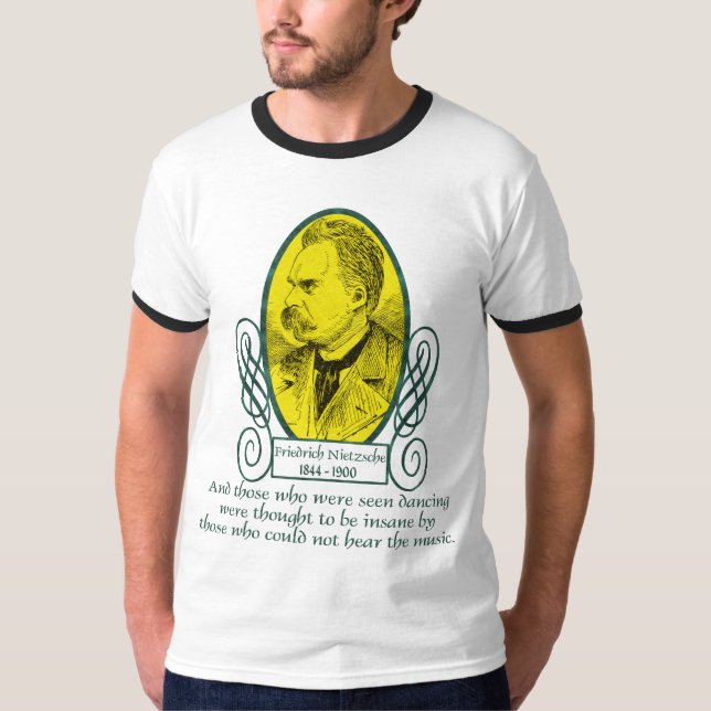 Friedrich Nietzsche T-Shirt (Vorderseite)