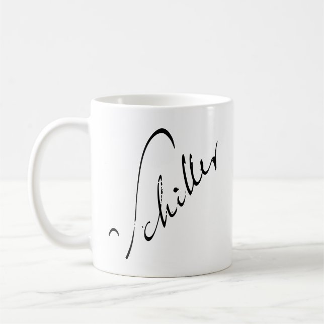Friedrich Schiller Coffee Mug (Gauche)