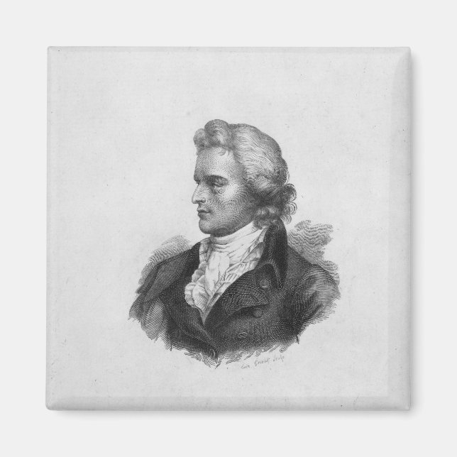 Friedrich Schiller Magnet (Vorne)