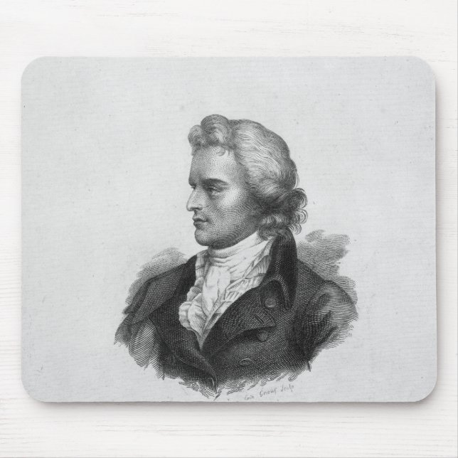 Friedrich Schiller Mousepad (Vorne)