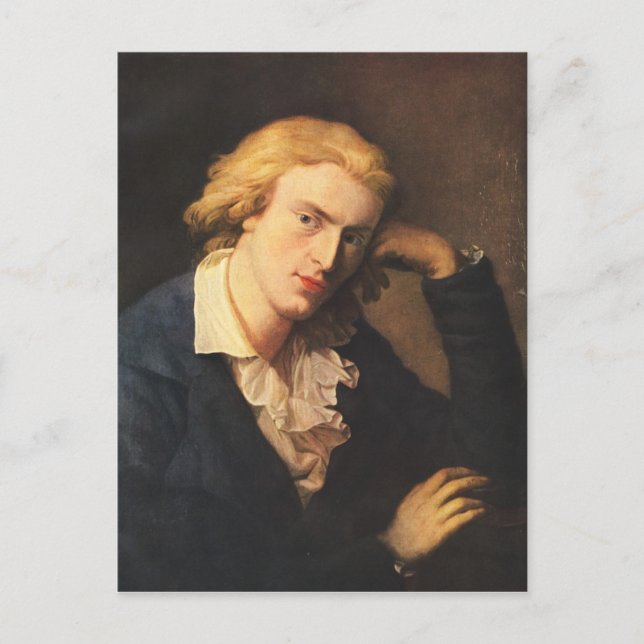 Friedrich Schiller Postkarte (Vorderseite)