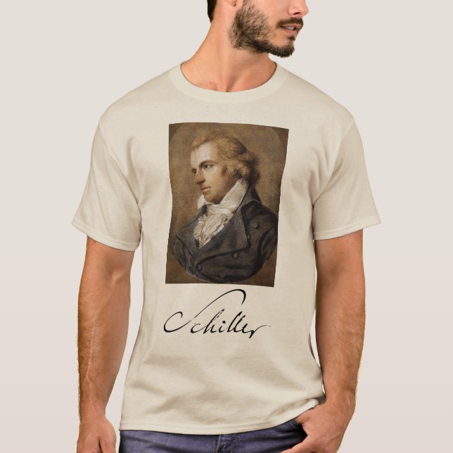 Friedrich Schiller T-Shirt (Vorderseite)