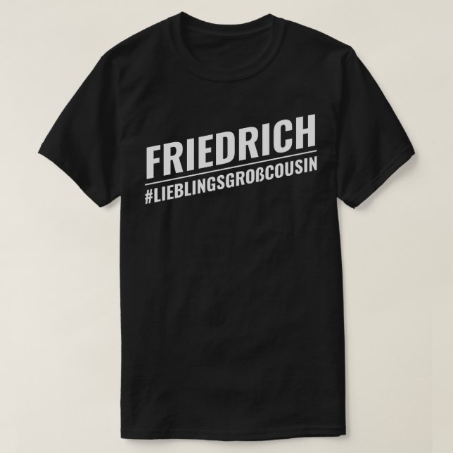 Friedrich T-Shirt (Design vorne)