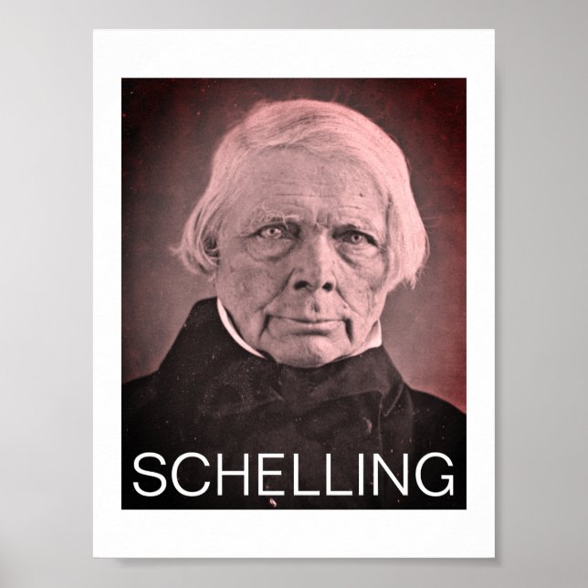Friedrich Wilhelm Joseph Schelling Poster (Vorne)