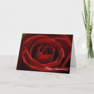 "Friedvolle Rosen-" Jahrestags-Karte Karte