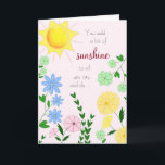 Friend Birthday Card Karte<br><div class="desc">Eine hübsche Geburtstagskarte für jede Person. Diese Karte ist mit Ihrer personalisierten Nachricht anpassbar.</div>