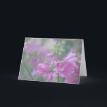 Friend Birthday Card Karte<br><div class="desc">Rose Erstarrte Blume. Eine wilde Blume in einigen Gegenden. Fotografie und Kunstwerke von Sandra Foster © Sandra Foster Designs.</div>