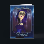 Friend Birthday Card - Moonies Niedlich Rag Doll G Karte<br><div class="desc">Friend Birthday Card - Moonies Niedlich Rag Doll Goth</div>