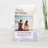 Friend Birthday Foto Modernes Bibelverse Christlic
