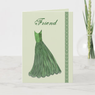 FRIEND Bridesmaid kundenspezifisch WALEST GREEN Go Einladung