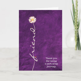 Friend Daisy mit Ladybugs Card Karte